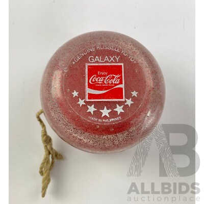 Vintage Coca Cola Russell Galaxy Yo-Yo