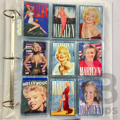 Marilyn Monroe Sports Time Collector Cards, Consecutive Numbers One to One Hundred