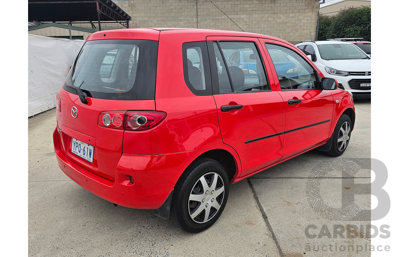 9/2006 Mazda Mazda2 NEO DY MY05 UPGRADE 5d Hatchback Red 1.5L