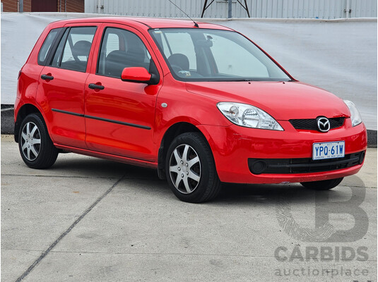 9/2006 Mazda Mazda2 NEO DY MY05 UPGRADE 5d Hatchback Red 1.5L