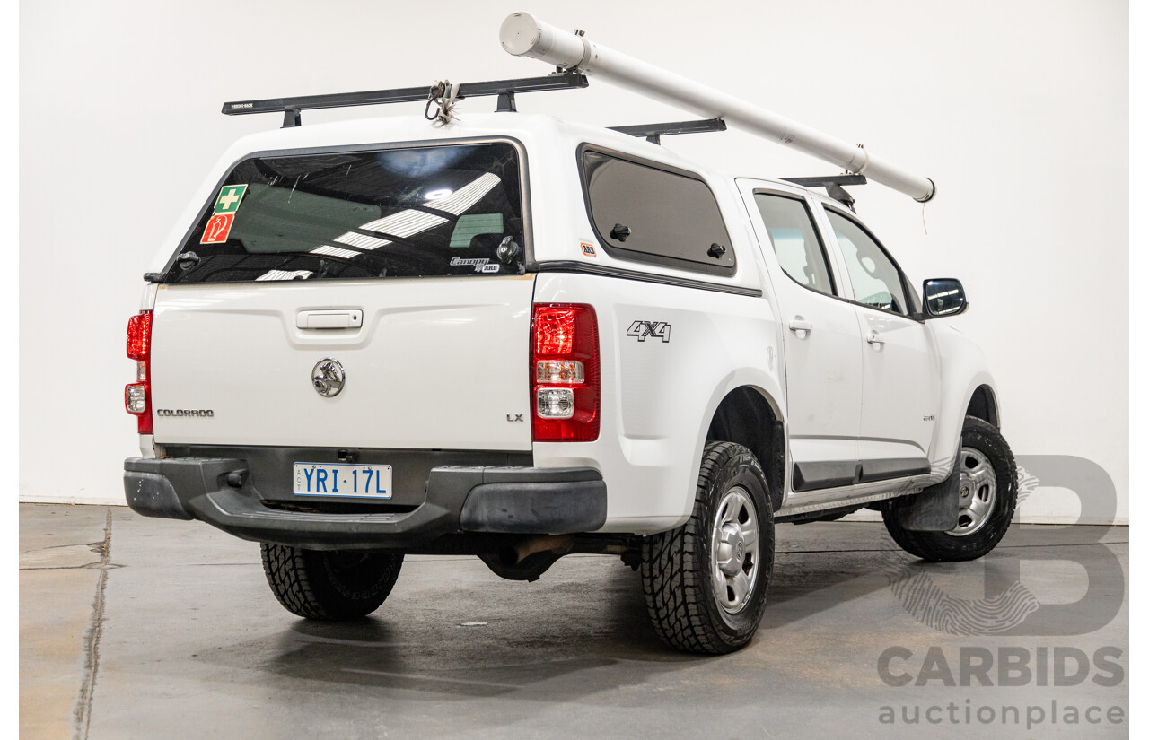 06/2012 Holden Colorado LX RG Auto Dual Cab 4x4 MY13 Summit White 4cyl 2.8L Turbo Diesel