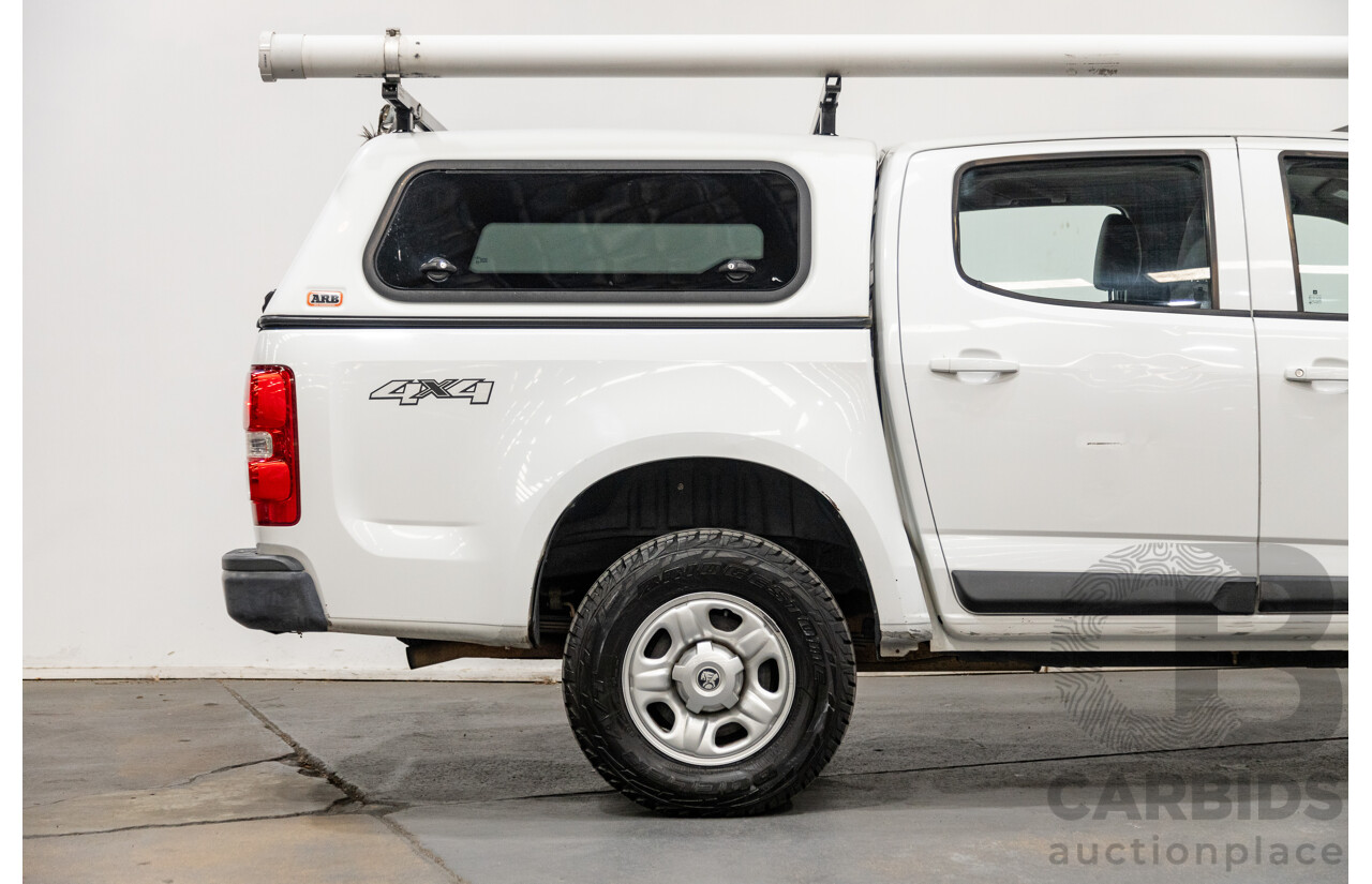 06/2012 Holden Colorado LX RG Auto Dual Cab 4x4 MY13 Summit White 4cyl 2.8L Turbo Diesel