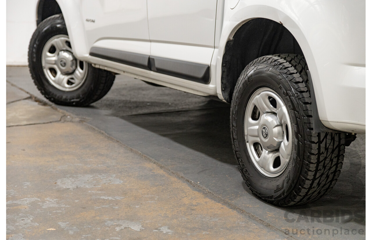 06/2012 Holden Colorado LX RG Auto Dual Cab 4x4 MY13 Summit White 4cyl 2.8L Turbo Diesel