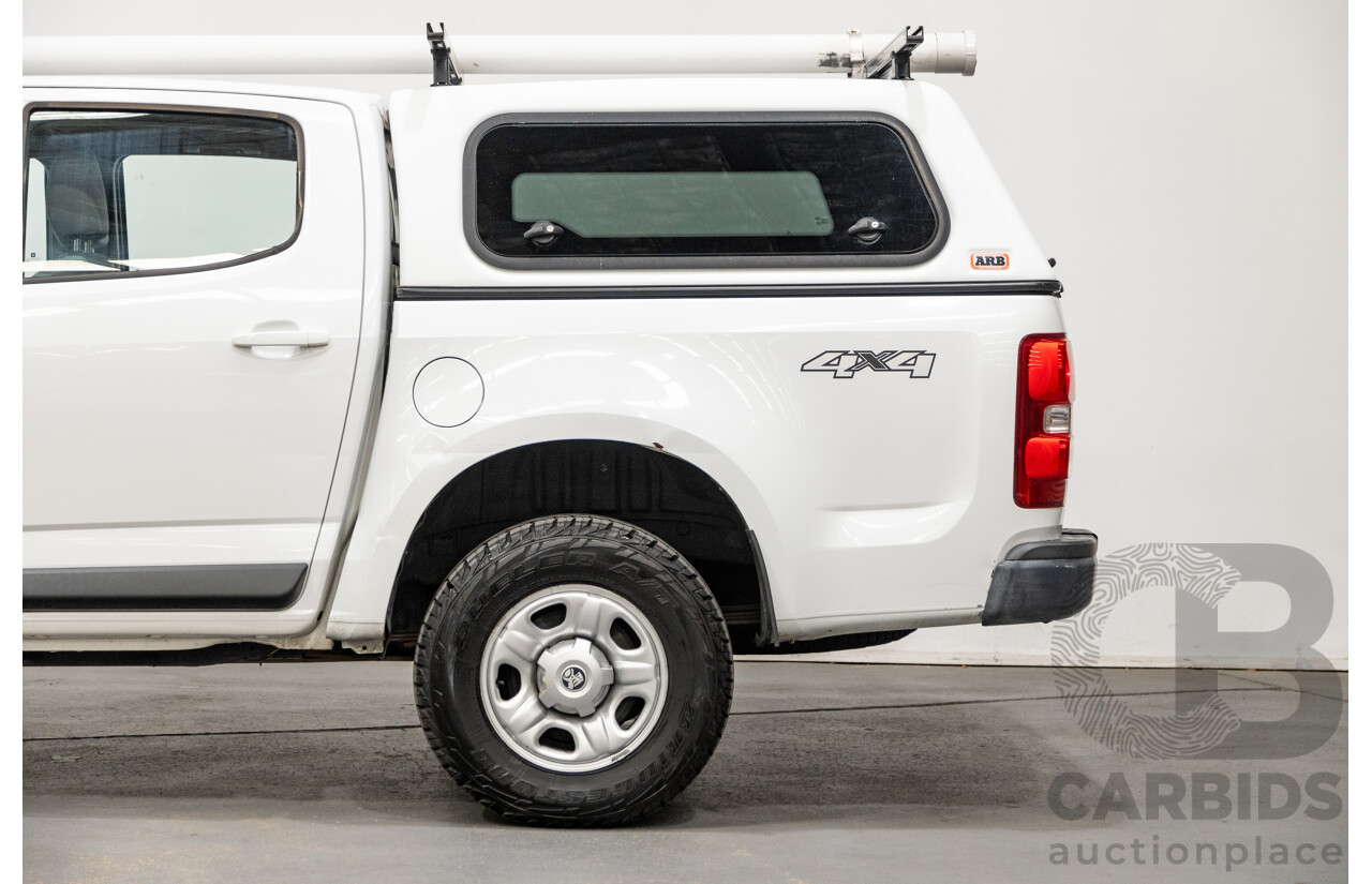 06/2012 Holden Colorado LX RG Auto Dual Cab 4x4 MY13 Summit White 4cyl 2.8L Turbo Diesel