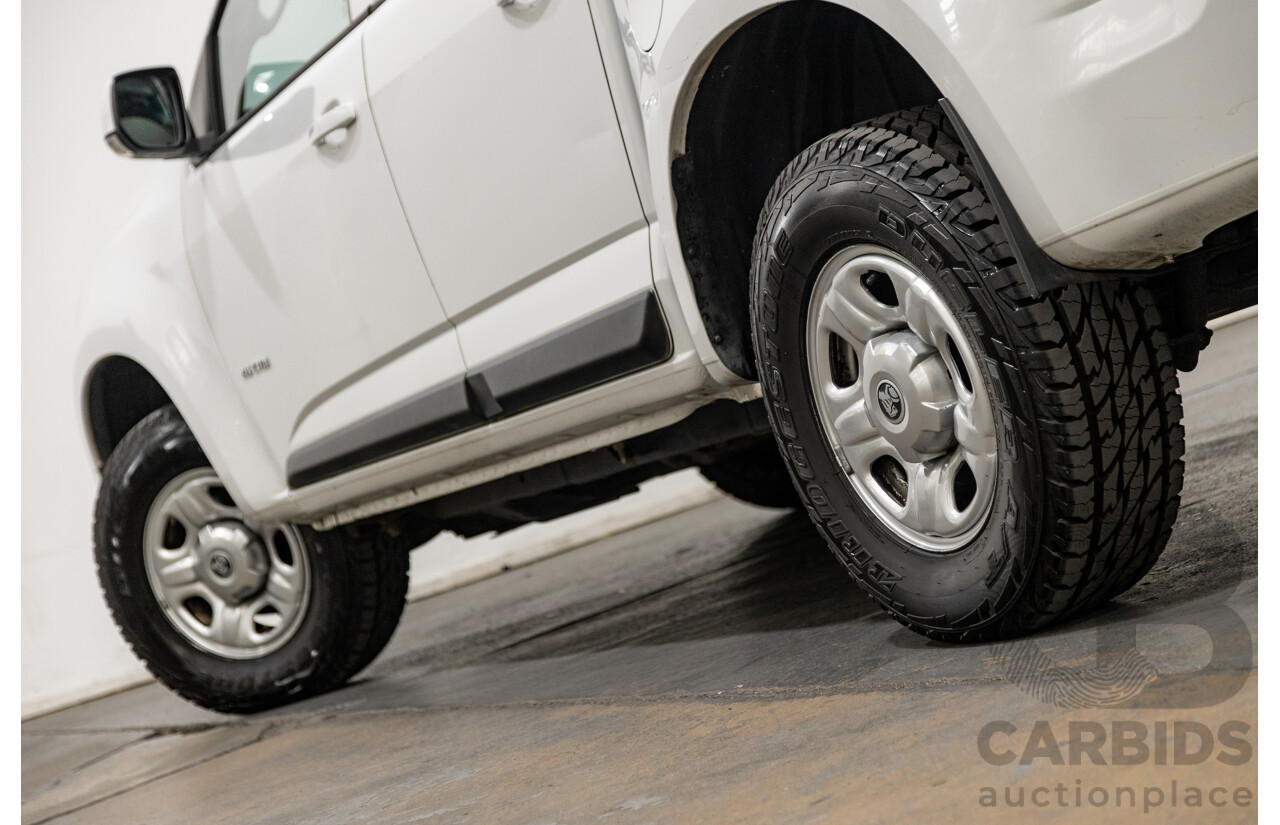 06/2012 Holden Colorado LX RG Auto Dual Cab 4x4 MY13 Summit White 4cyl 2.8L Turbo Diesel