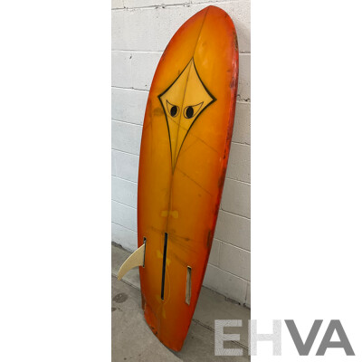 SURFBOARD 1976 CROZIER KNEE BOARD - Lot 1559568 | EHVA