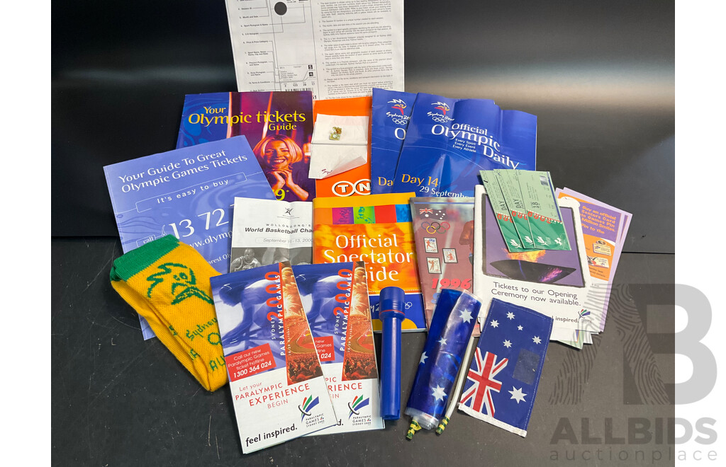 Collection of Memorable From Sydney 2000 Olympic Games