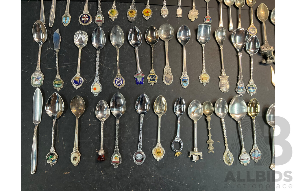 Collectable Vintage Souvenir Spoons/Fork and More