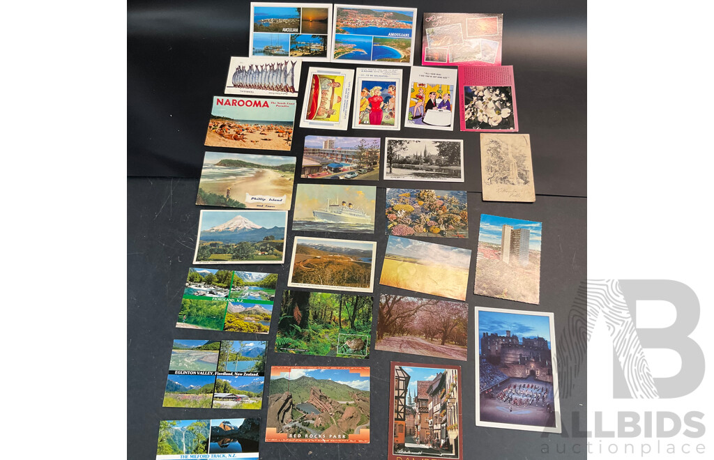 Collectable Vintage Kodak Film Slides, Used Stamps and More