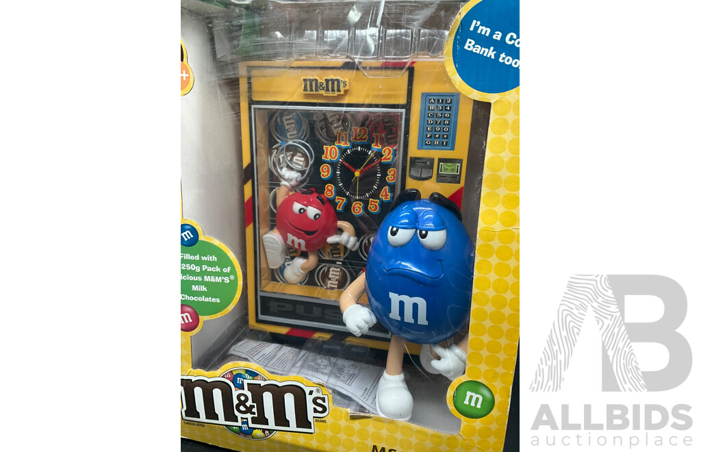 M&M's Bank Alarm Clock