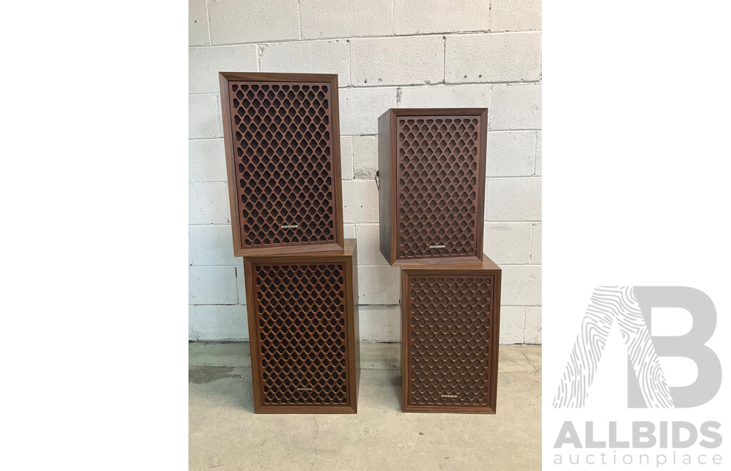 2x Pair of Sonics  Floor Speakers