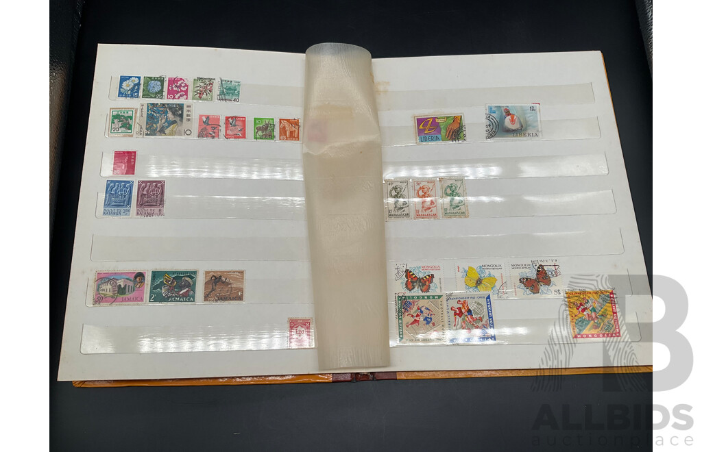 Collection of Vintage International Cancelled Stamps Including Argentina, Belgium, Canada, Czechoslovakia, Nederland and More