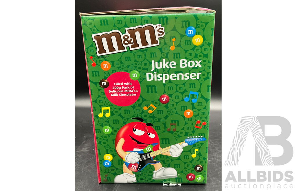 M&M's Juke Box Dispenser & See Saw Dispenser