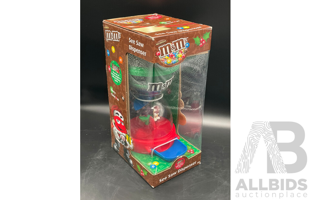 M&M's Juke Box Dispenser & See Saw Dispenser