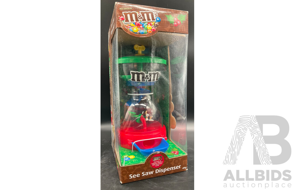 M&M's Juke Box Dispenser & See Saw Dispenser