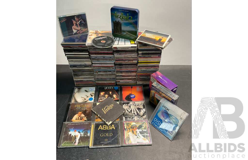 Collection Approx 135 CD  - Including ABBA, Elton John, Queen and Much More