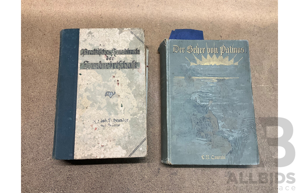 Vintage Collection of German Books