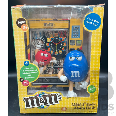 M&M's Bank Alarm Clock