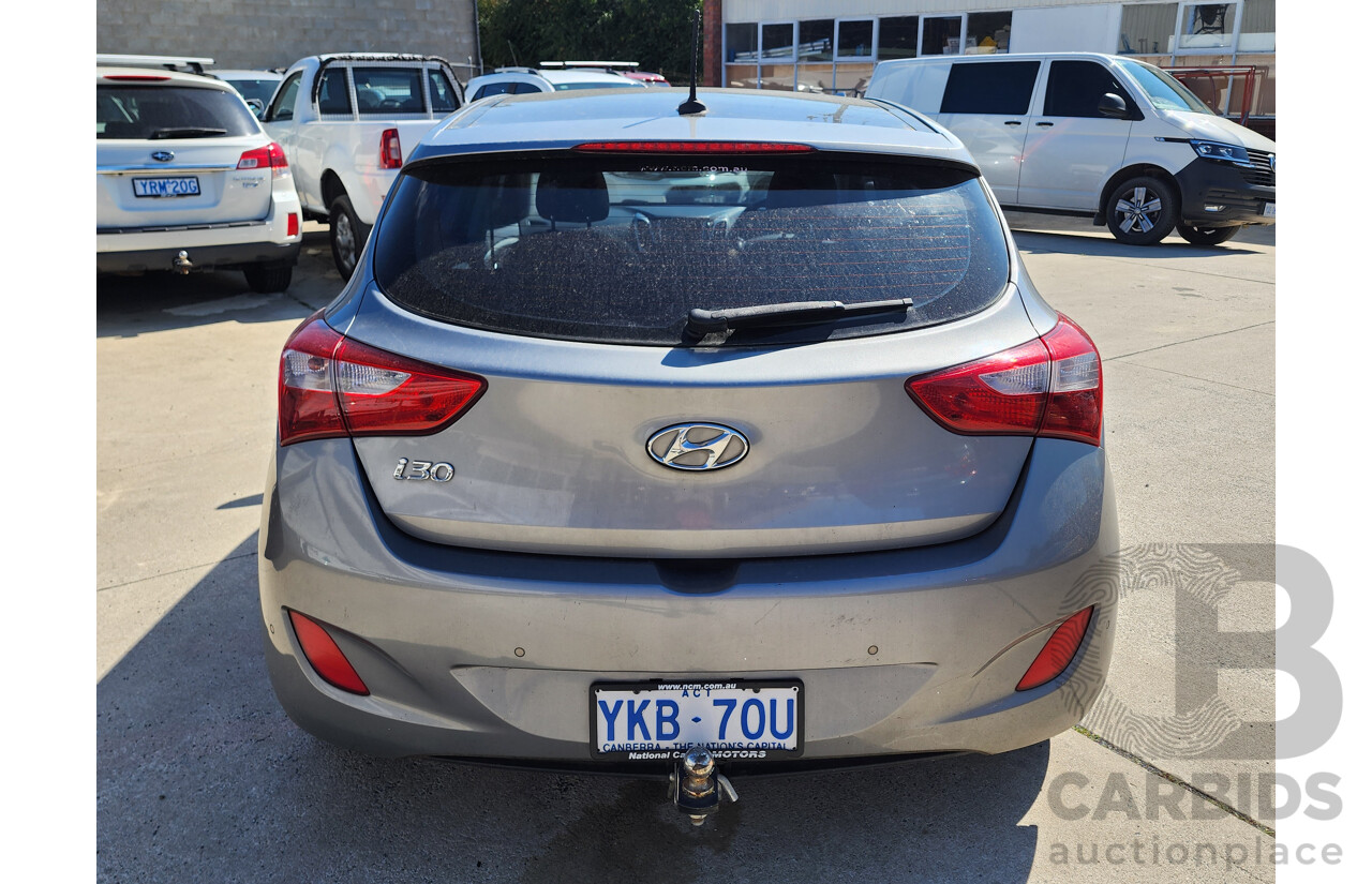 8/2014 Hyundai i30 Premium GD MY14 5d Hatchback Silver Or Chrome 1.8L