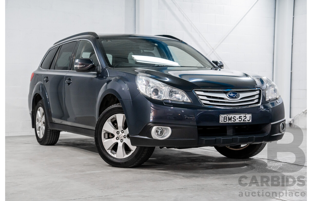 3/2010 Subaru Outback 3.6R Premium MY10 4d Wagon Graphite Grey Metallic 3.6L