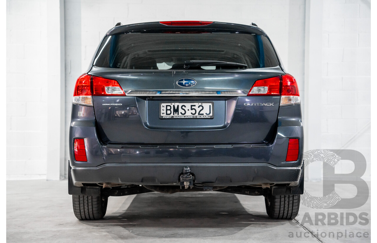 3/2010 Subaru Outback 3.6R Premium MY10 4d Wagon Graphite Grey Metallic 3.6L