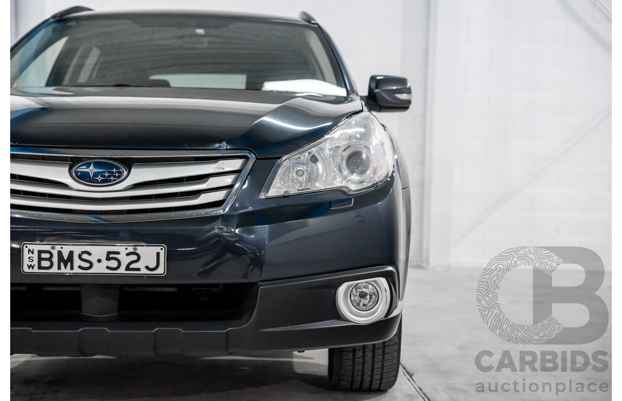 3/2010 Subaru Outback 3.6R Premium MY10 4d Wagon Graphite Grey Metallic 3.6L