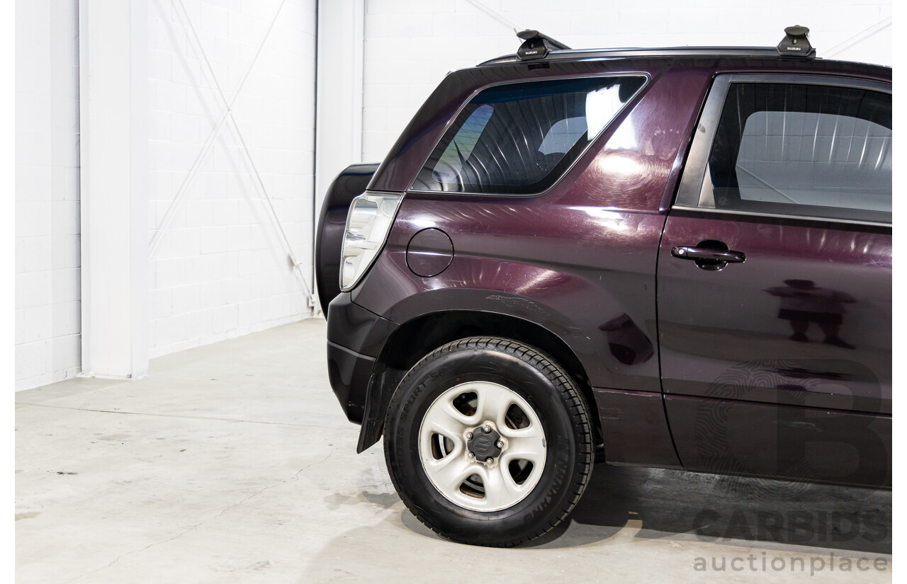 8/2008 Suzuki Grand Vitara (4x4) JT MY08 UPGRADE 2d Wagon Purple 2.4L