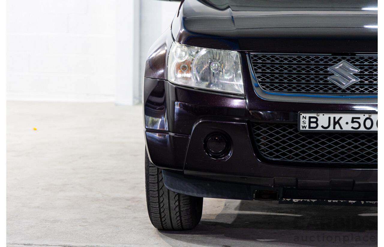 8/2008 Suzuki Grand Vitara (4x4) JT MY08 UPGRADE 2d Wagon Purple 2.4L