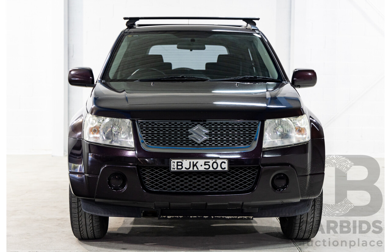 8/2008 Suzuki Grand Vitara (4x4) JT MY08 UPGRADE 2d Wagon Purple 2.4L