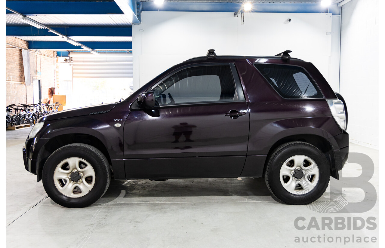 8/2008 Suzuki Grand Vitara (4x4) JT MY08 UPGRADE 2d Wagon Purple 2.4L