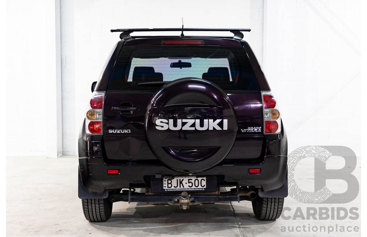 8/2008 Suzuki Grand Vitara (4x4) JT MY08 UPGRADE 2d Wagon Purple 2.4L