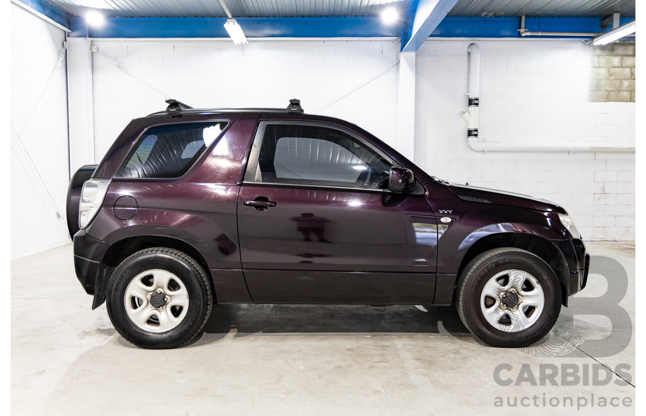 8/2008 Suzuki Grand Vitara (4x4) JT MY08 UPGRADE 2d Wagon Purple 2.4L