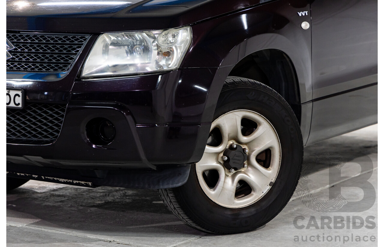 8/2008 Suzuki Grand Vitara (4x4) JT MY08 UPGRADE 2d Wagon Purple 2.4L