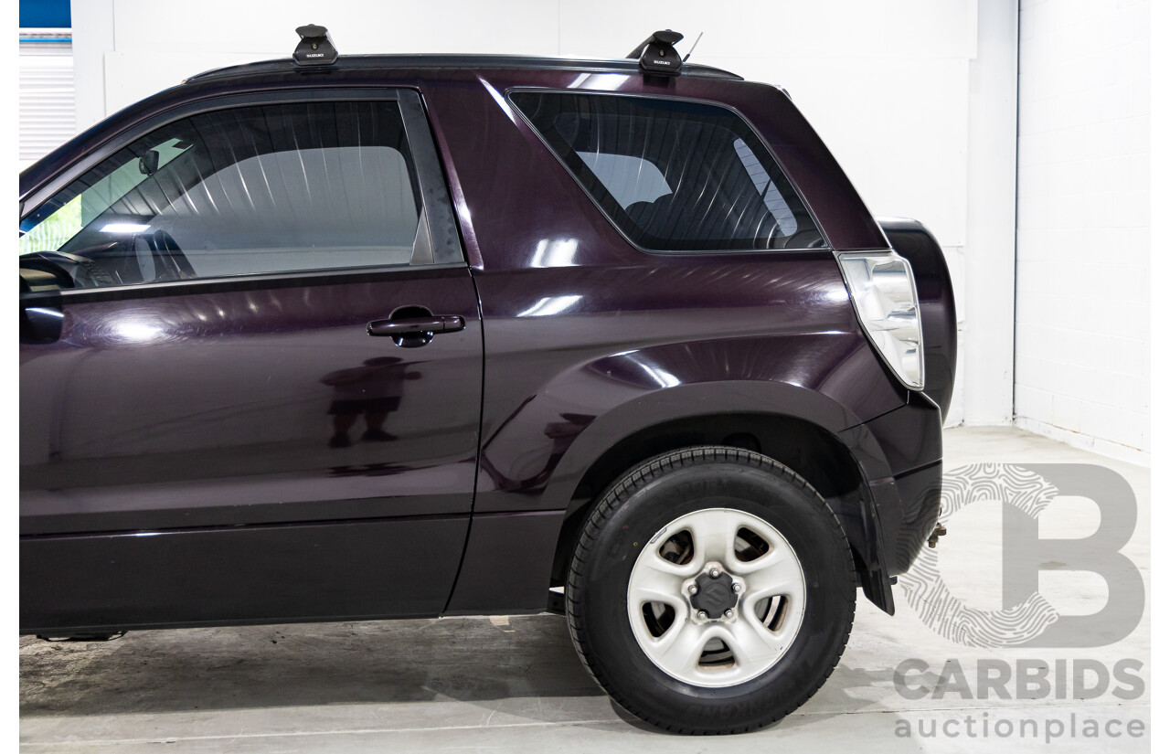 8/2008 Suzuki Grand Vitara (4x4) JT MY08 UPGRADE 2d Wagon Purple 2.4L