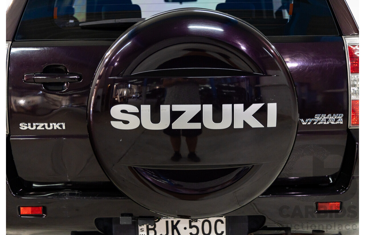 8/2008 Suzuki Grand Vitara (4x4) JT MY08 UPGRADE 2d Wagon Purple 2.4L