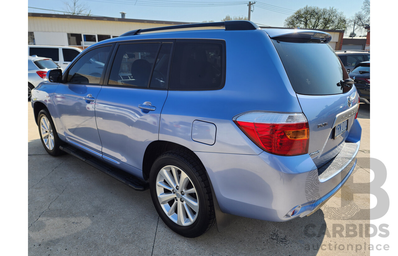 4/2010 Toyota Kluger Altitude (fwd) 7 SEAT GSU40R 4d Wagon White 3.5L