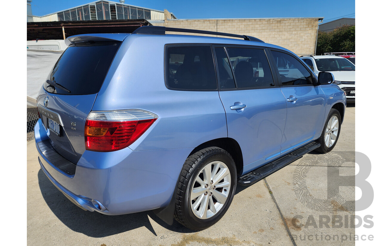 4/2010 Toyota Kluger Altitude (fwd) 7 SEAT GSU40R 4d Wagon White 3.5L