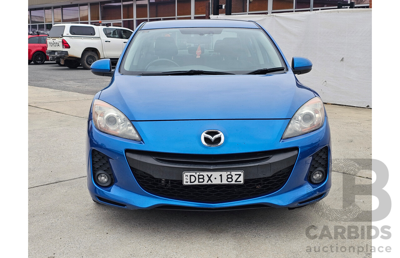 10/2011 Mazda Mazda3 MAXX Sport BL  4d Sedan Blue 2.0L