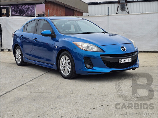 10/2011 Mazda Mazda3 MAXX Sport BL  4d Sedan Blue 2.0L