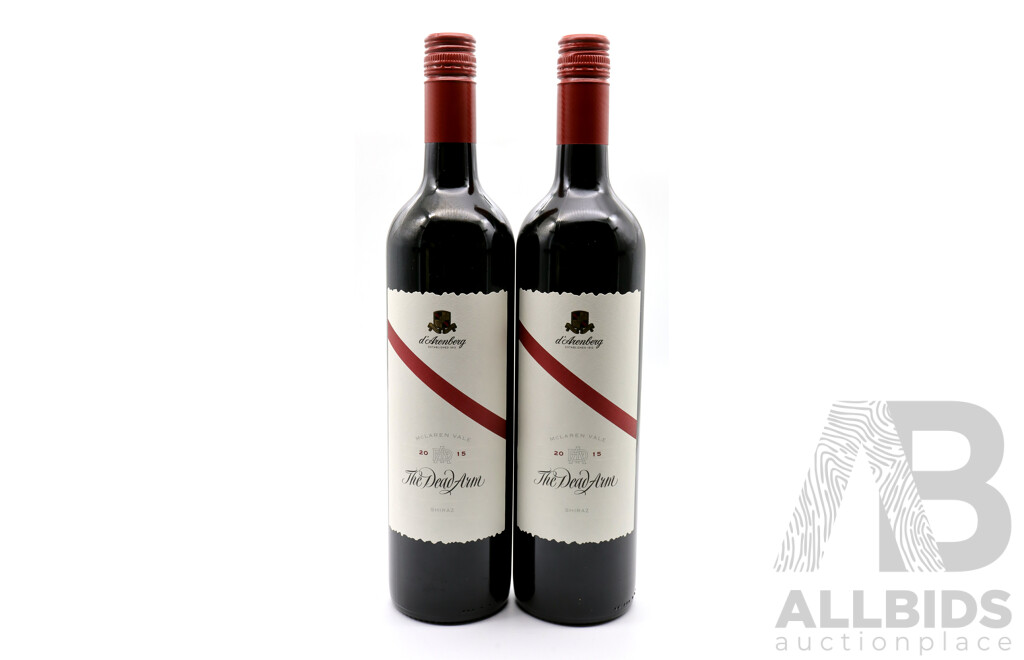 D'Arenberg The Dead Arm Shiraz Vintage 2015 X 2