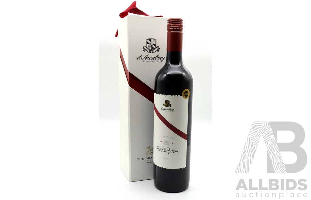 D'Arenberg The Dead Arm Shiraz Vintage 2014 in Presentation Box