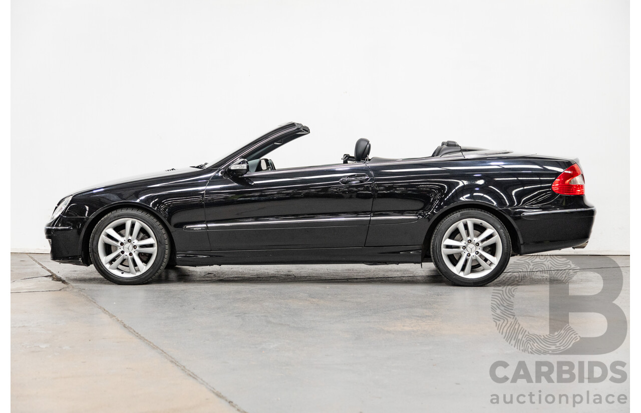 3/2006 Mercedes-Benz CLK200 Avantgarde C209 MY06 2d Cabriolet Black 1.8L