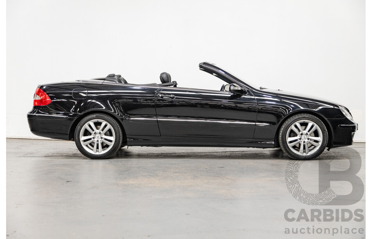 3/2006 Mercedes-Benz CLK200 Avantgarde C209 MY06 2d Cabriolet Black 1.8L