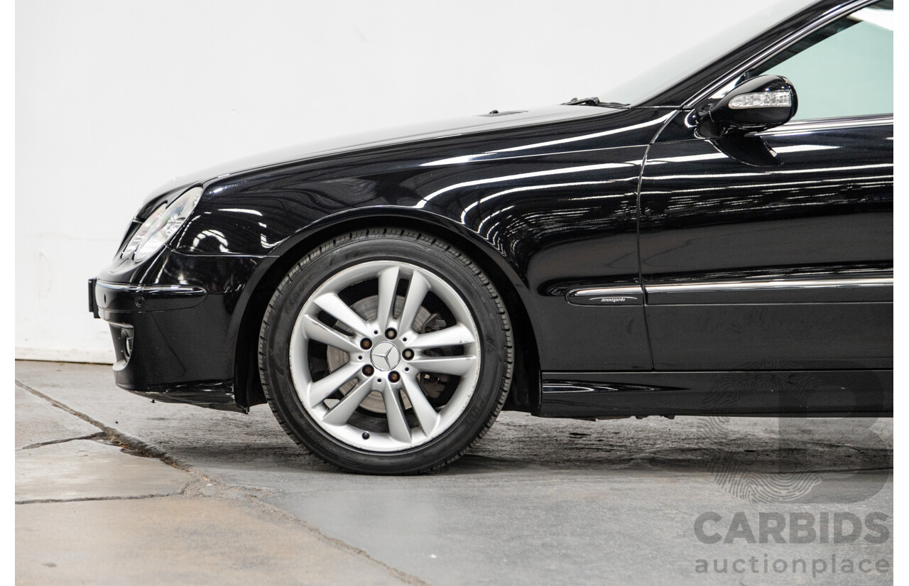 3/2006 Mercedes-Benz CLK200 Avantgarde C209 MY06 2d Cabriolet Black 1.8L