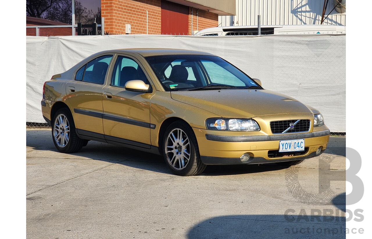 9/2003 Volvo S60 AWD  4d Sedan Gold 2.4L