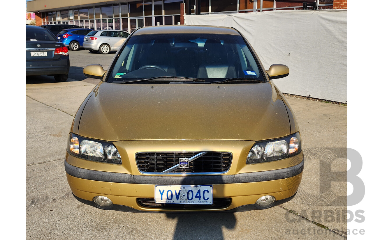 9/2003 Volvo S60 AWD  4d Sedan Gold 2.4L