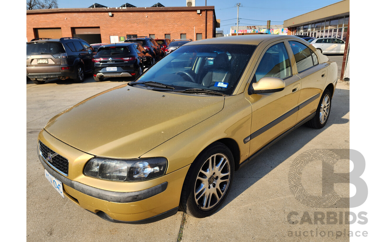 9/2003 Volvo S60 AWD  4d Sedan Gold 2.4L