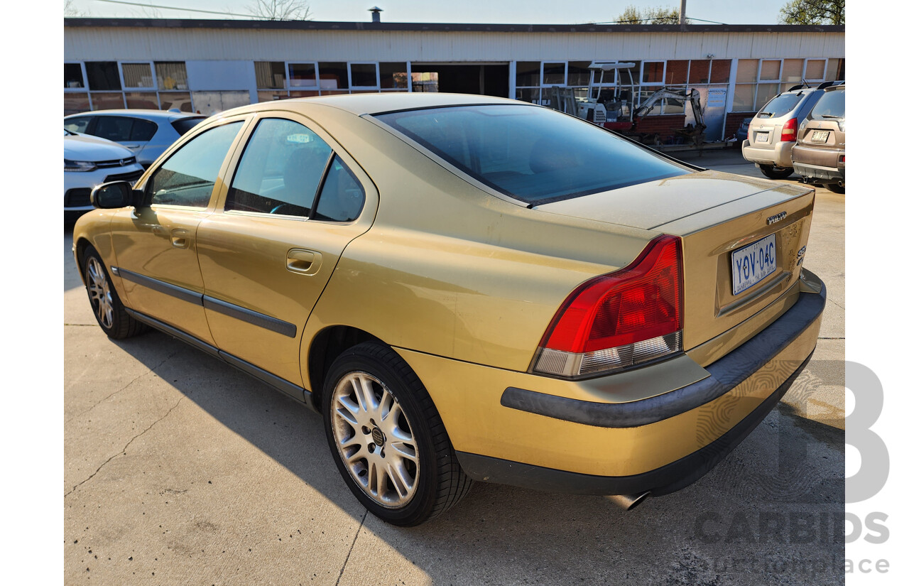 9/2003 Volvo S60 AWD  4d Sedan Gold 2.4L