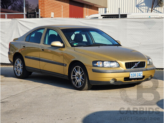 9/2003 Volvo S60 AWD  4d Sedan Gold 2.4L