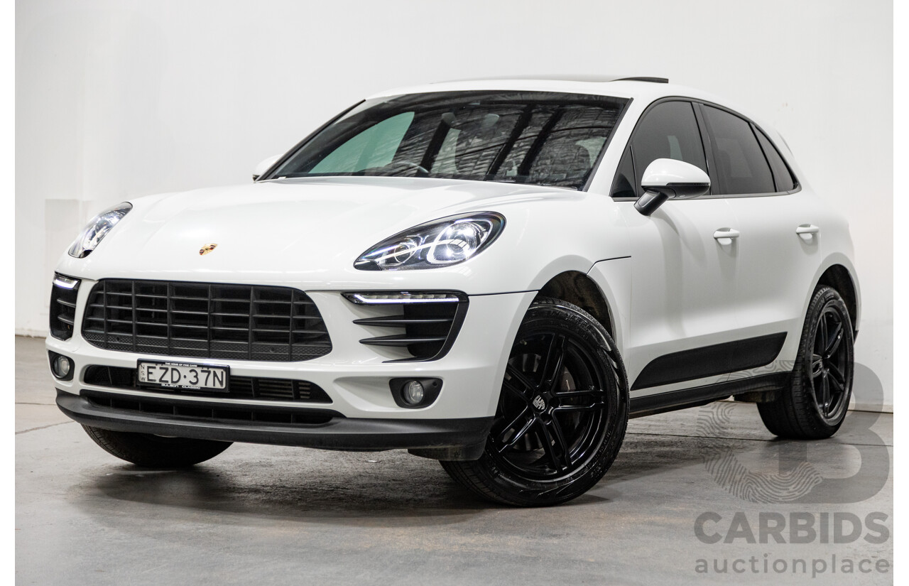 3/2018 Porsche Macan 95B MY18 AWD Wagon 5d PDK 7sp White 2.0T